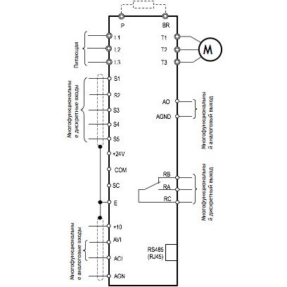 Схема соединения Веспер E5-8200
